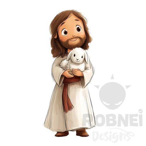 Jesus y el cordero